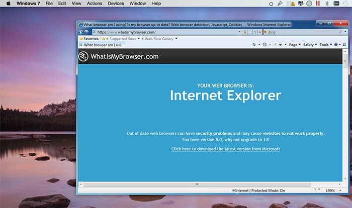Internet explorer 11 download for mac